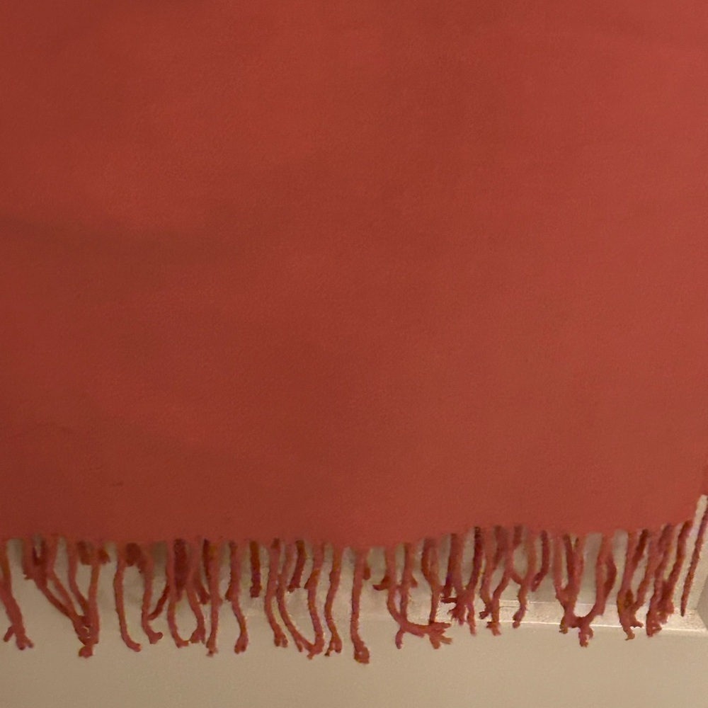 Indigo Soft Pink Pashmina Scarf - Picture 6 of 6